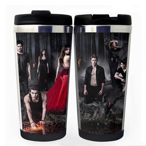 The Vampire Diaries Cup Stainless Steel 400ml Coffee Tea Cup The Vampire Diaries Beer Stein Birthday Gifts Christmas Gifts