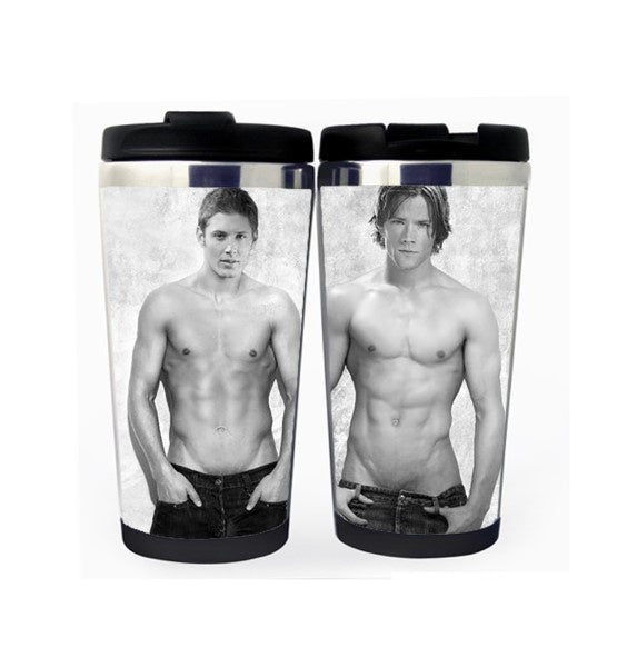 Supernatural Sam Dean Mug Stainless Steel Coffee Mug Travel Mug Tea Cup