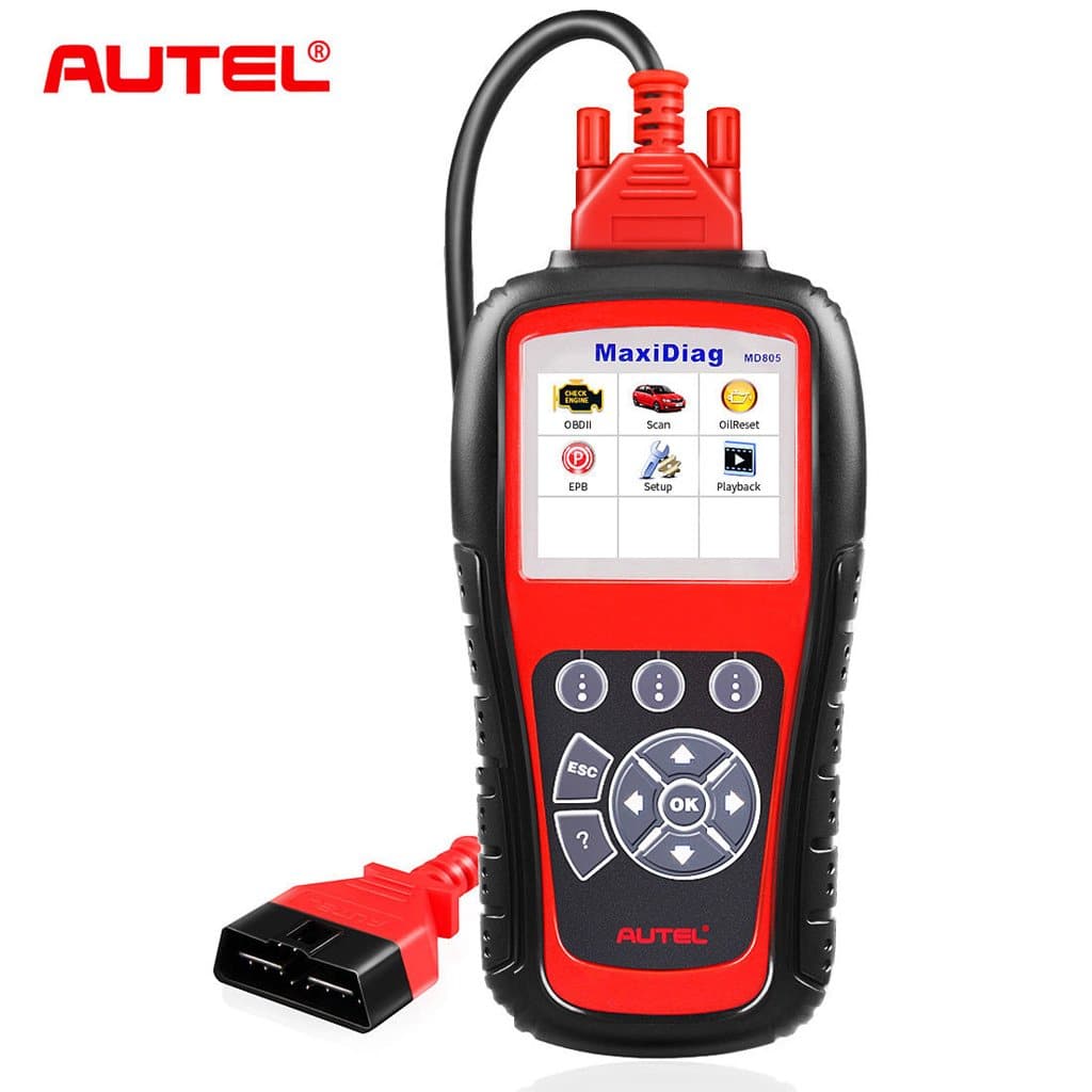 Autel MaxiDiag MD805 All System Auto Code Reader OBD2 Scanner Support OLS BMS Airbag Functions
