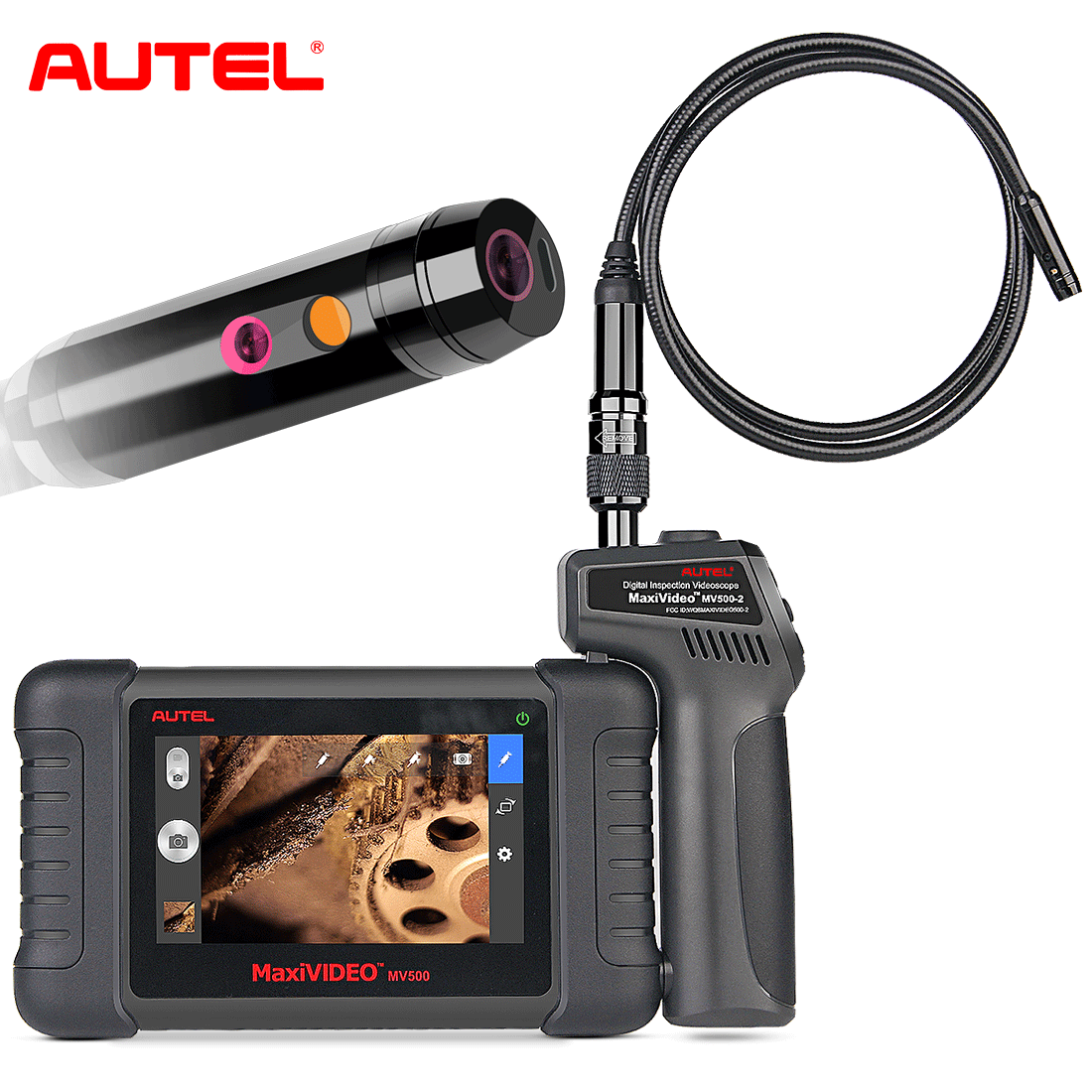 Autel MaxiVideo MV500 Digital Inspection Camera Borescopes Videoscopes