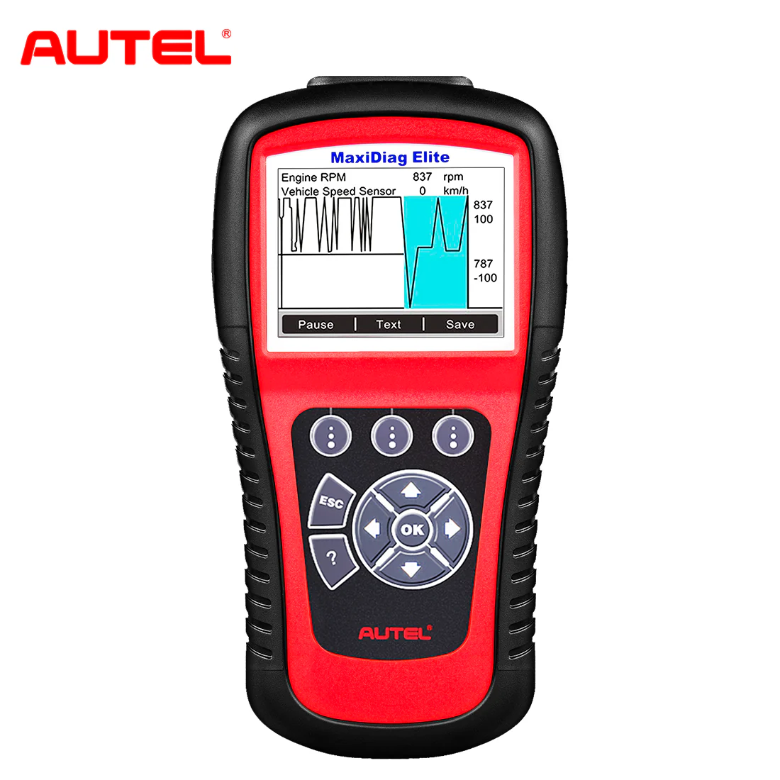 Autel Maxidiag Elite MD802 OBD2 Auto Diagnostic Tool ABS SRS EPB Oil Reset Scanner Code Reader