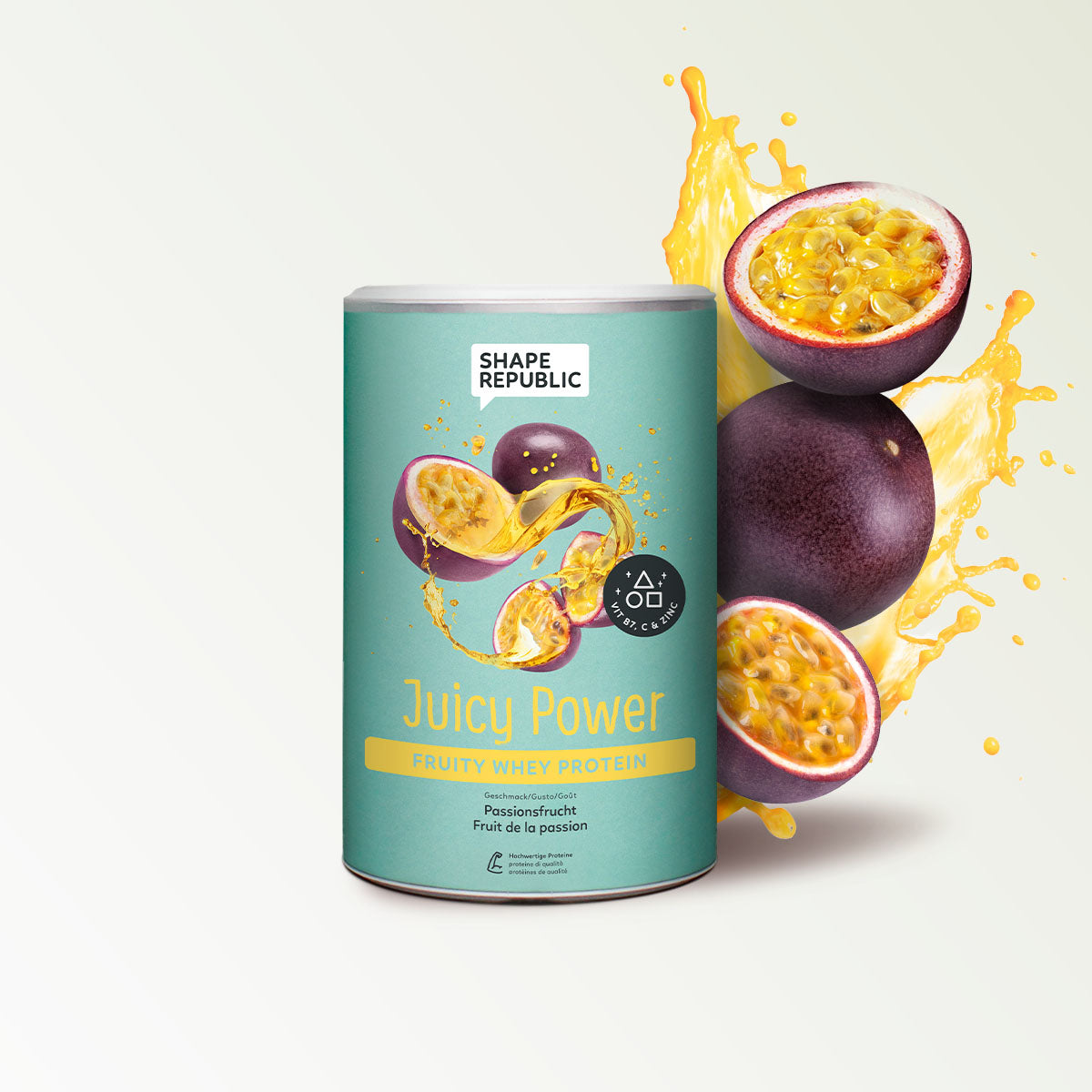 Clear Whey Protein 300g | Juicy Power Passionfruit | Shape Republic