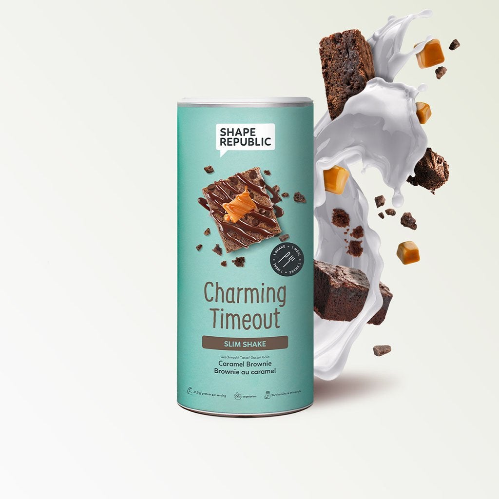 Slim Shake 420g | Caramel Brownie Abnehm Shake | Shape Republic