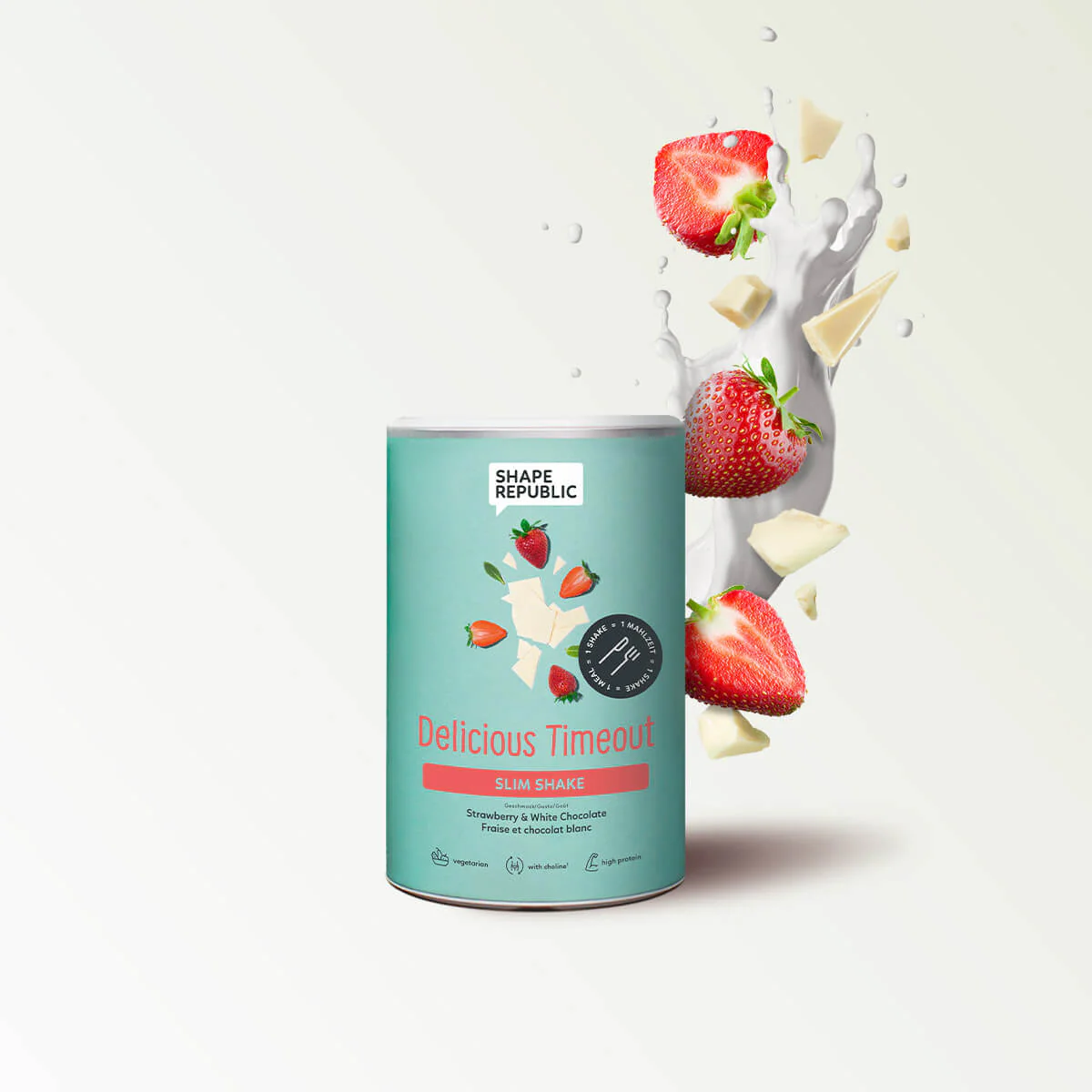 Shake 300g | Strawberry & White Chocolate - D