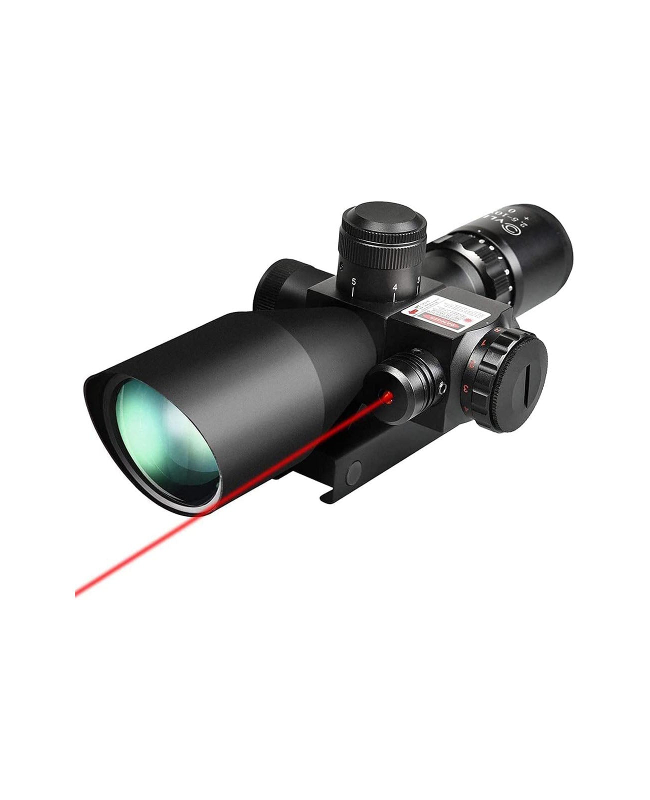 CVLIFE FoxSpook 2.5-10x40e Red & Green Illuminated Scope