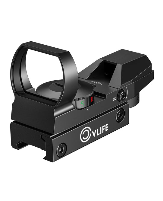 CVLIFE FoxSpook 1X22X33 Red Green Dot Sight Scope Reflex Sight with 20mm Rail