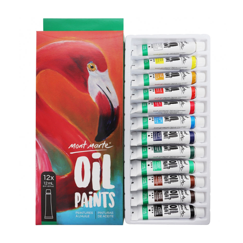 Oil Paints 12Pcs X 12Ml Pmhs0025 Set Mm