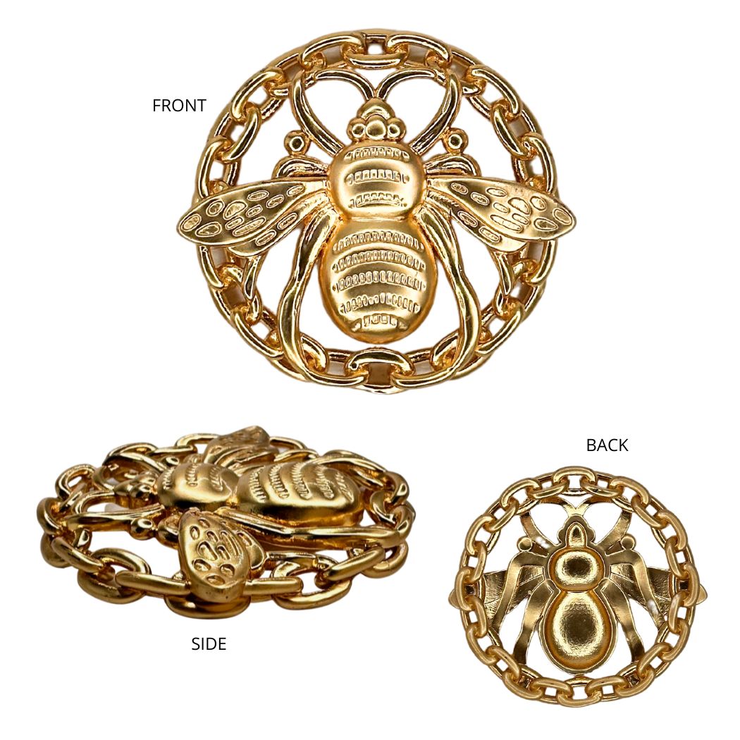 Gold Bee Pendant Only