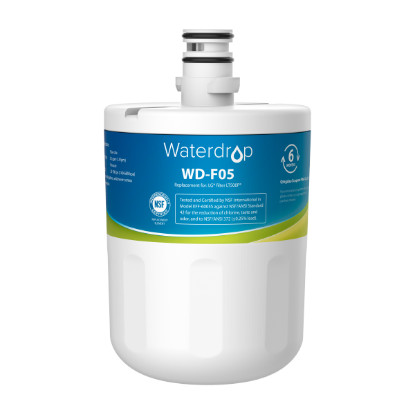 Waterdrop Replacement for LG® LT500P® 5231JA2002A Refrigerator Water Filter