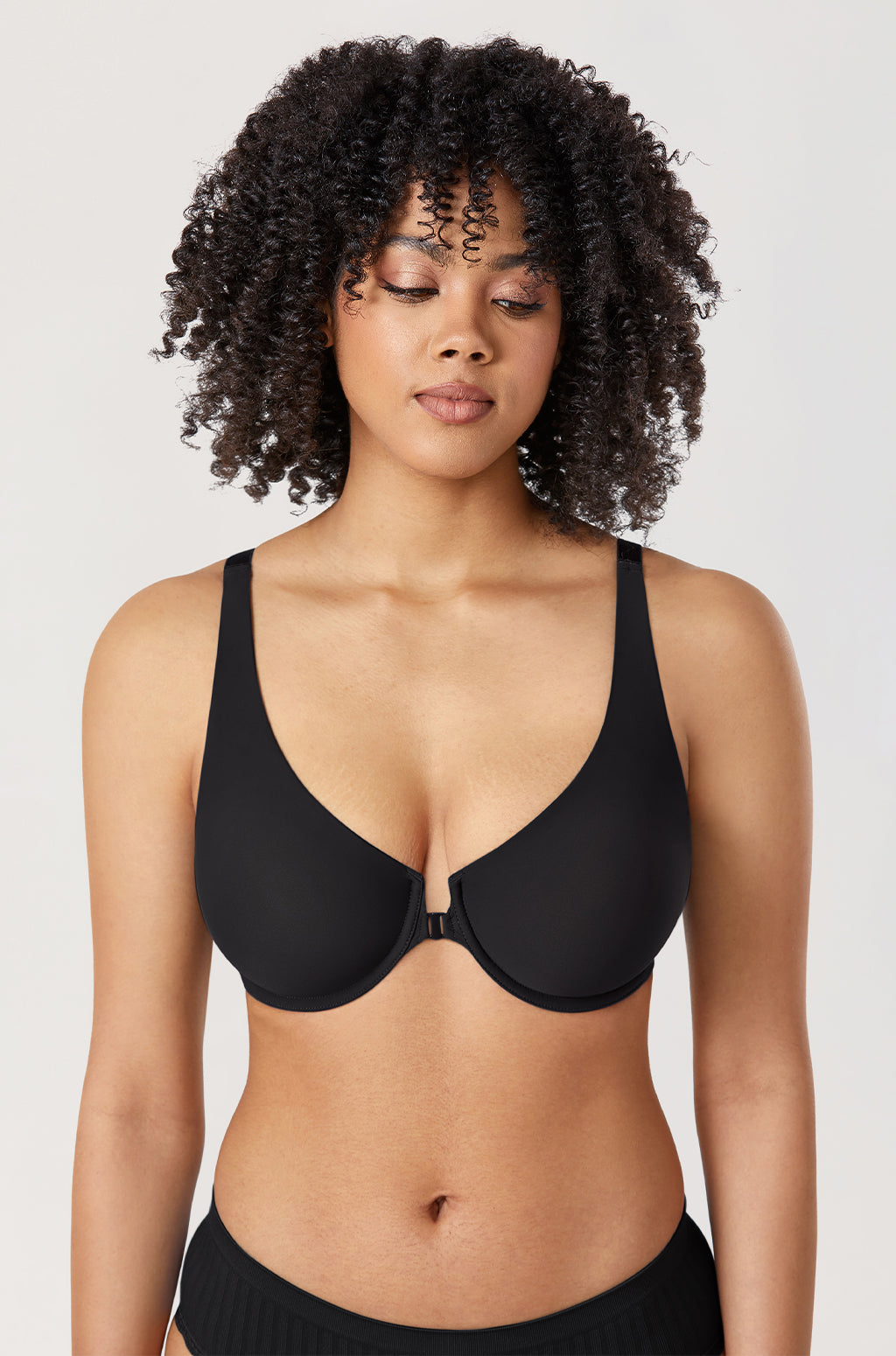 Seamless U-back Front Closure Bra