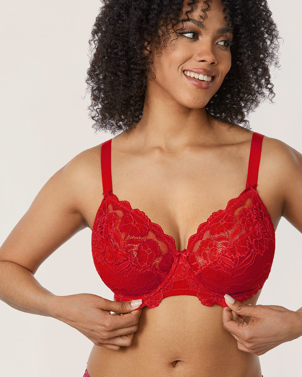 Floral Lace Underwired Bra
