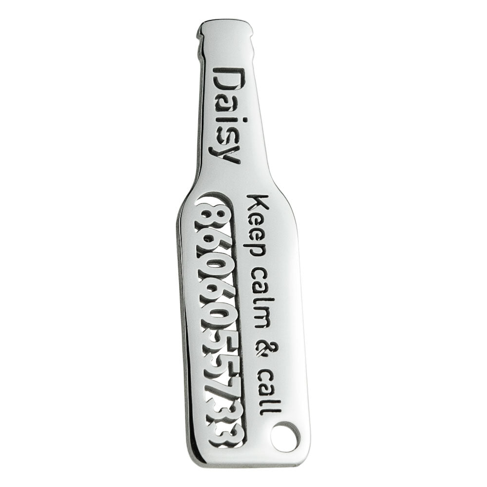 Beer bottle hollow Tags