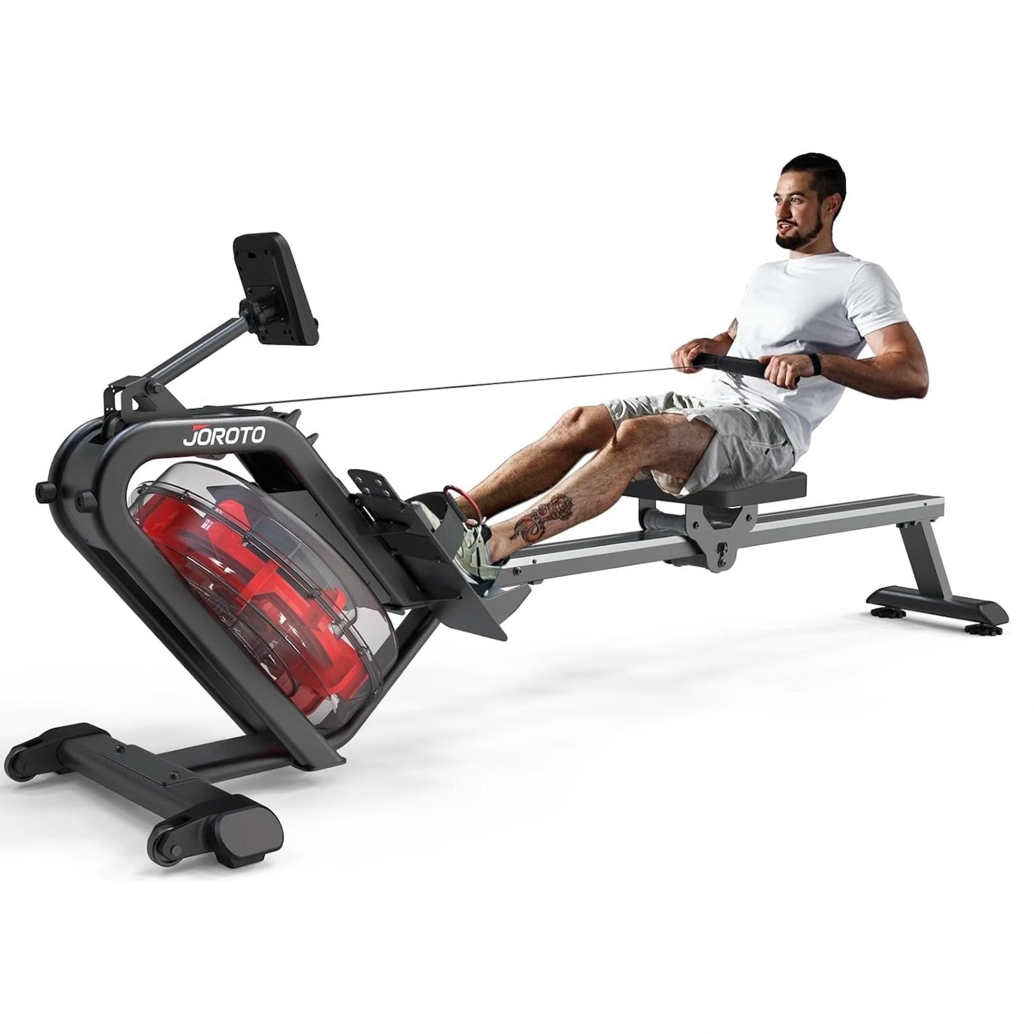 [Thanksgiving Deal] JOROTO Maple Leaf Water Rower Machine