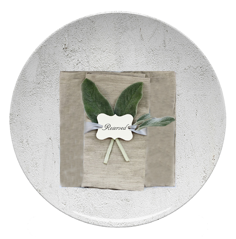 White Concrete Plate