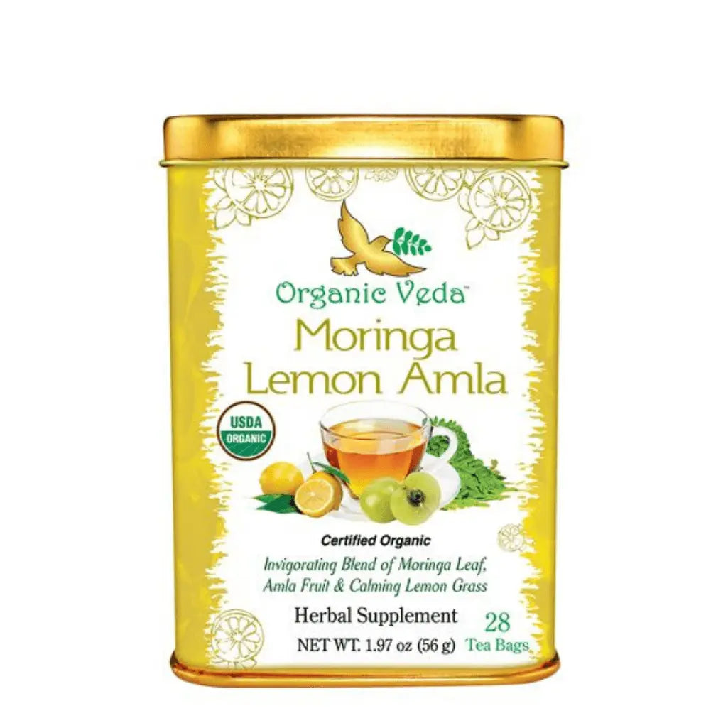 Organic Veda Moringa Lemon Amla Tea