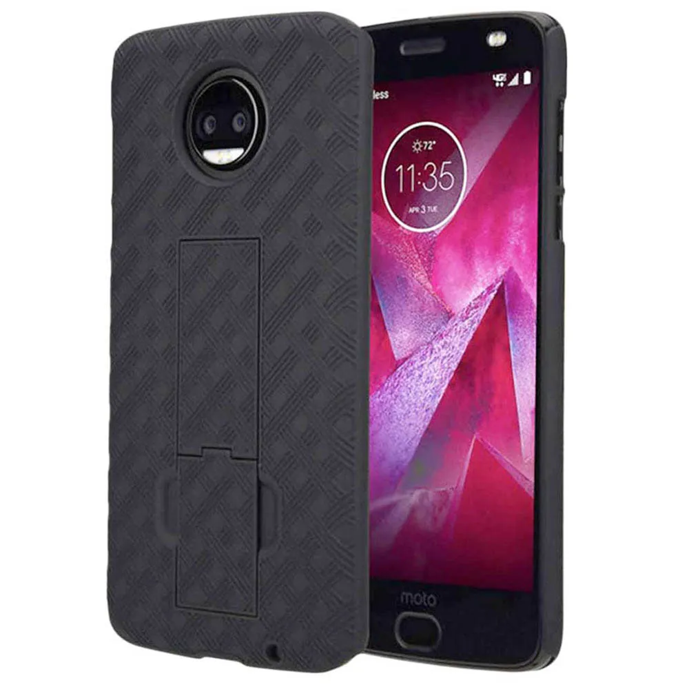 Motorola Moto Z2 Force / Z2 Play Belt Clip Holster Phone Case