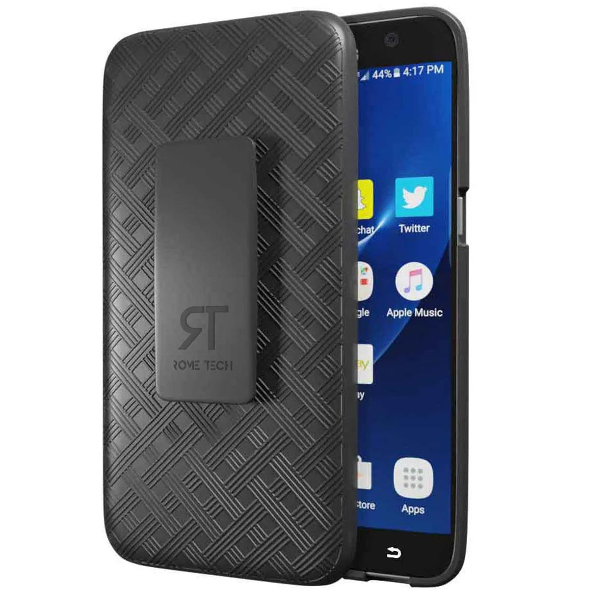Samsung Galaxy S7 edge Belt Clip Holster Phone Case (Side Open)