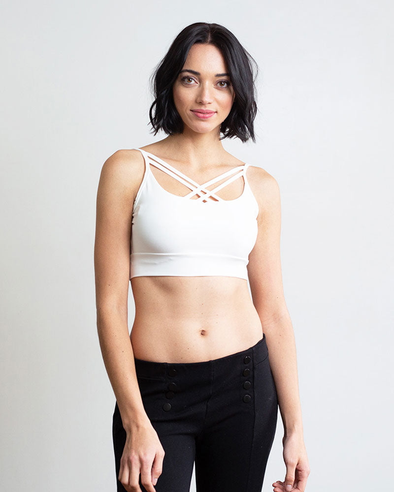 Strappy Criss Cross Cami Bralette XS-6X