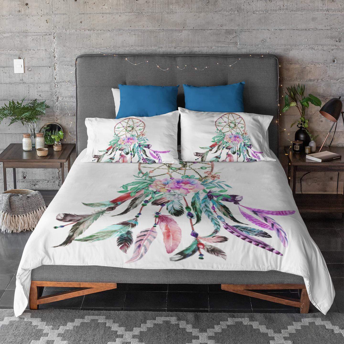 Bohemian Dreamcatcher Quilt Cover Set