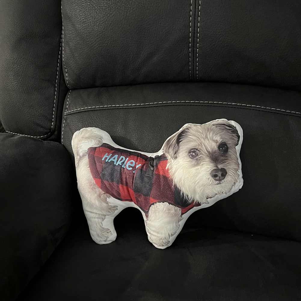 Custom Dog Photo Pillow