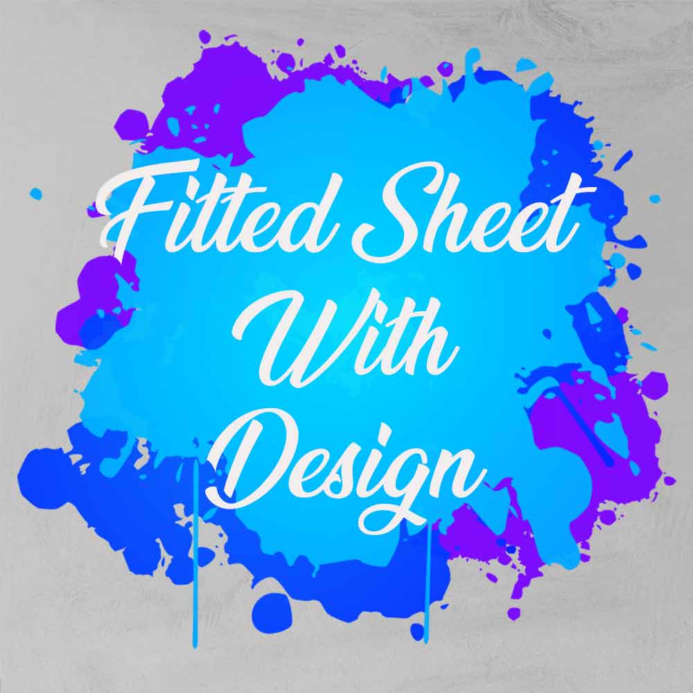 Fitted Sheet With Design Standard Or Deep