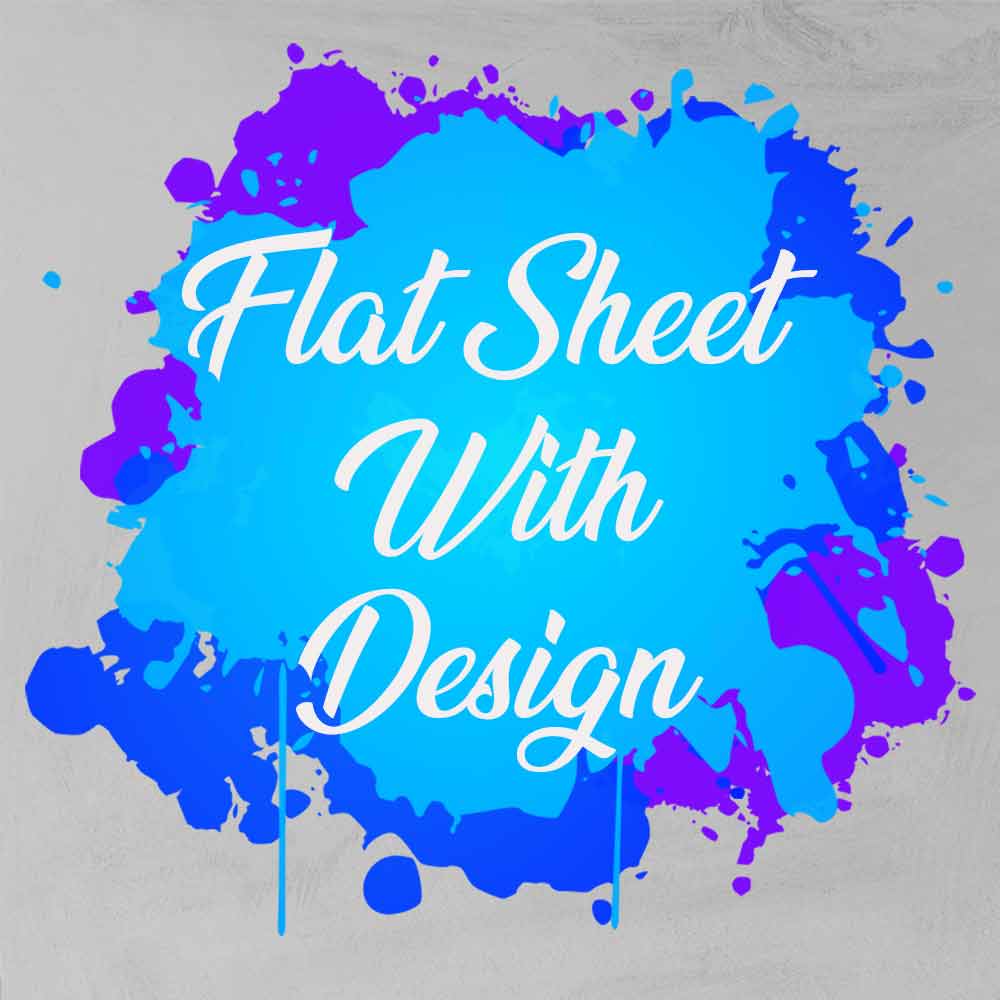 Flat Sheet With Design
