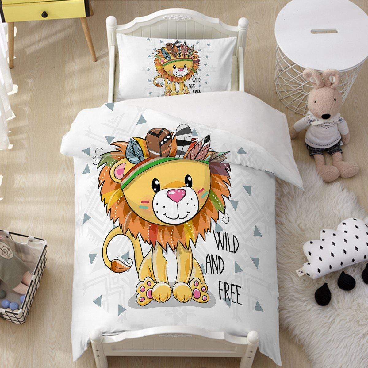Wild and Free Cub Quilt Cover Set