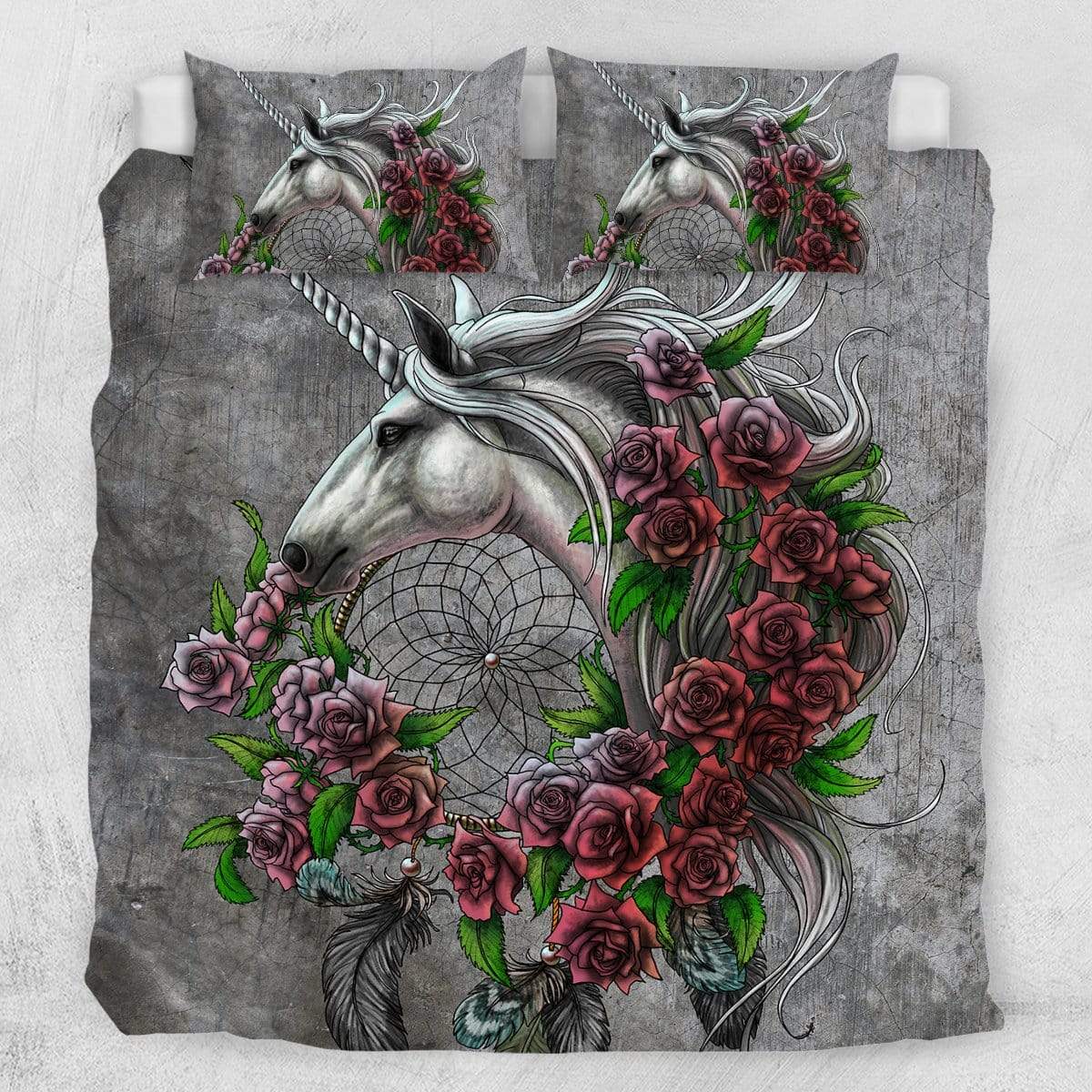 Rose Dreamcatcher Quilt Cover Set
