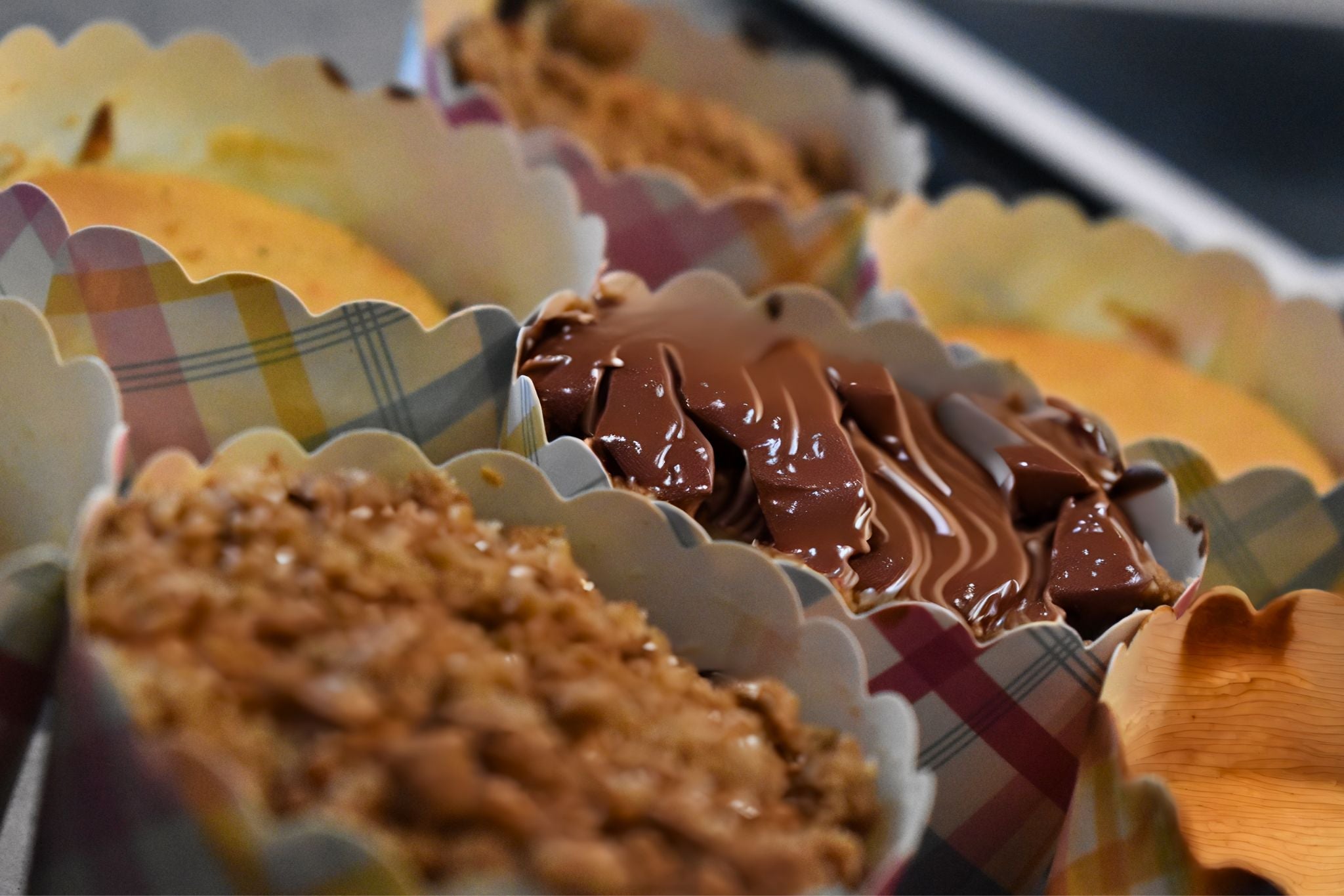 Teff Cheesecake Cups