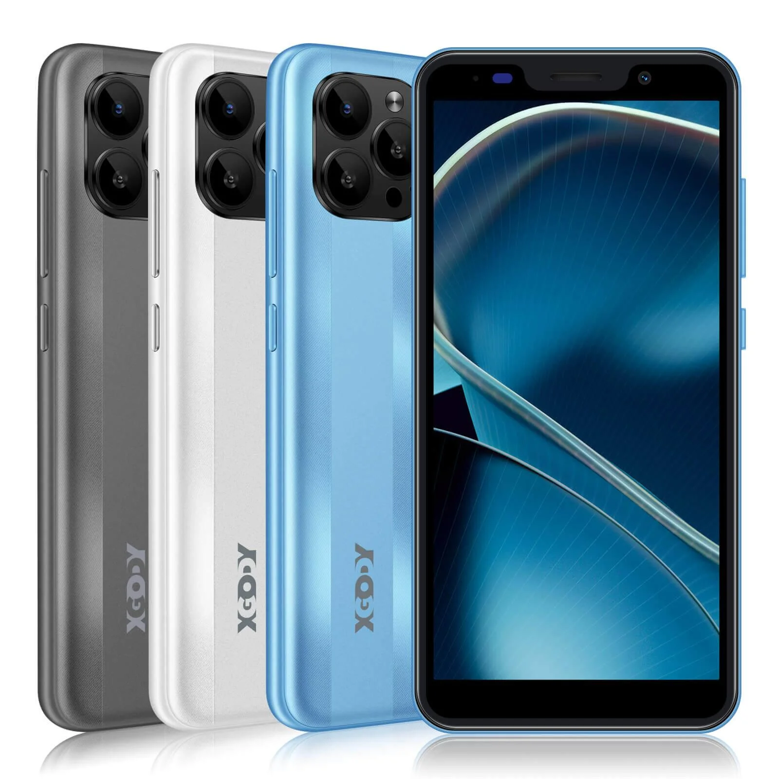 XGODY S21 | 5.5" HD Screen, Android 9.0, Small & Sleek Design, Face Unlock
