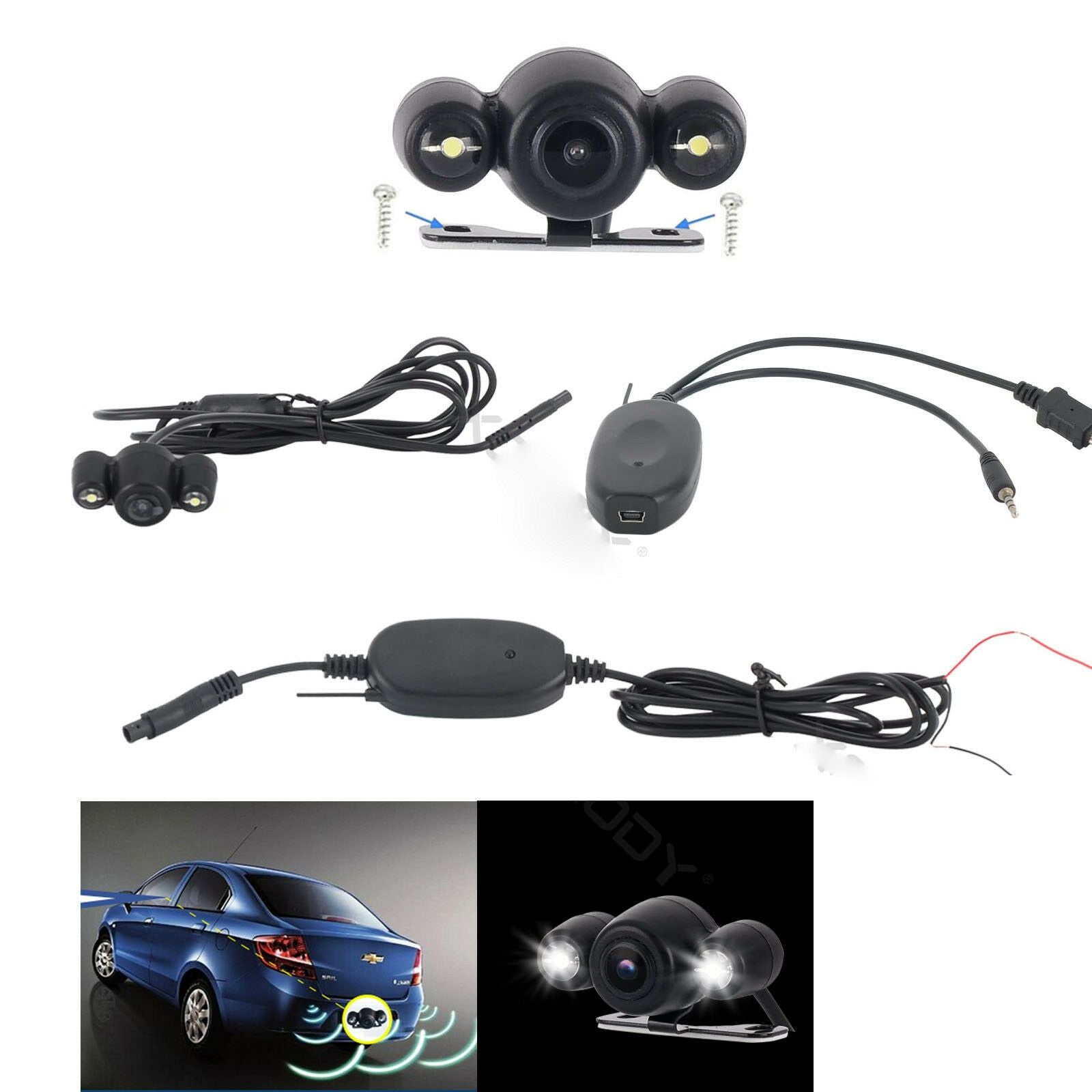 Wireless Car Rear Night Backup Parking Camera