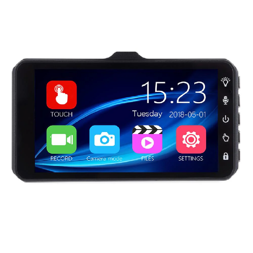 XGODY A6T 4'' HD 1080P G-sensor DVR Rear Video Camera, 24h Parking Monitor & Night Vision