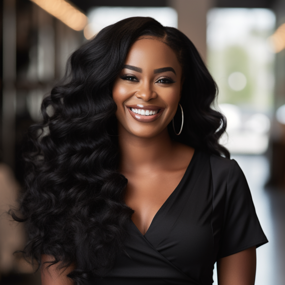 Raw Cinyo Wavy HD Lace Closure Wig