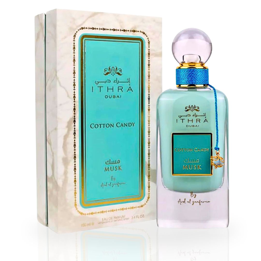 Cotton Candy Musk Ithra Dubai Collection - EDP Spray 100ML (3.4 OZ) By Ard Al Zaafaran