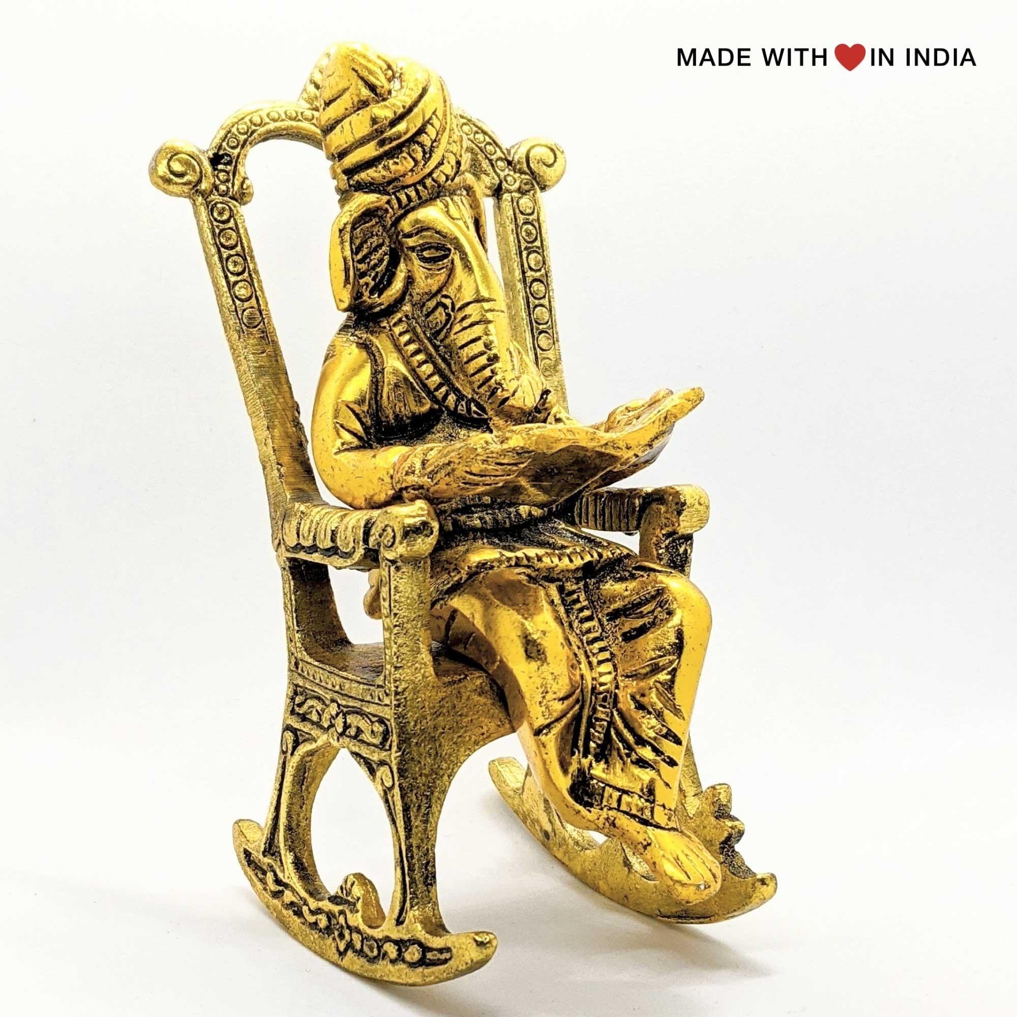 Ganesha on a Rocking Chair