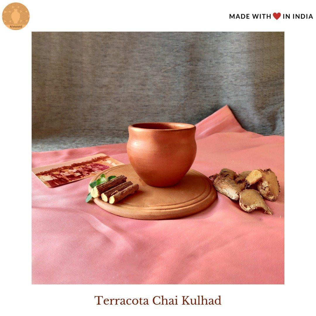 Terracotta Chai Kulhad (Indian Clay Tea Cups)