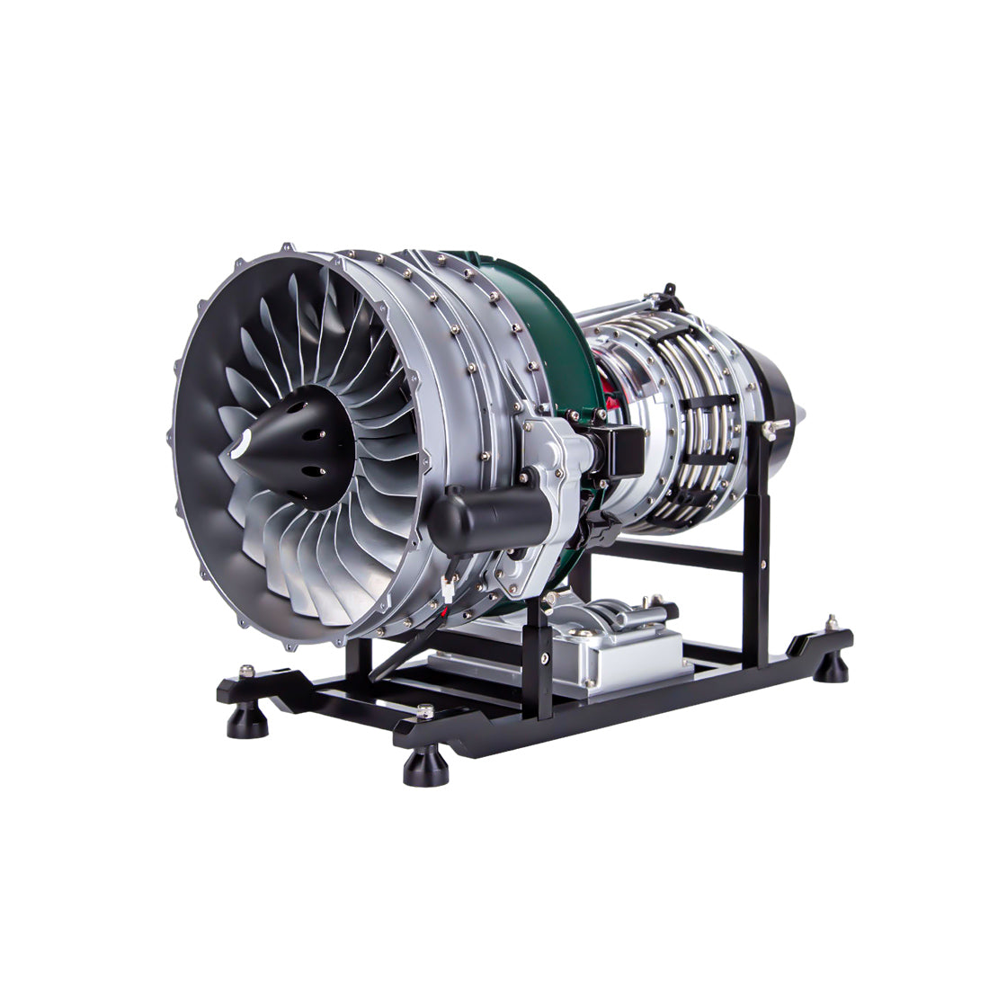TECHING DIY Twin-spool Turbofan Engine Kits Assembly 1/10 Electric Aircraft Engine DM119
