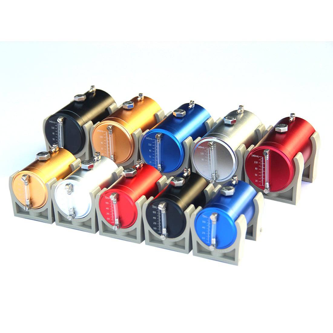 70ml or 140ml  Metal Oil Tank Fuel Container for RC Engine Model / Gasoline Powered Cars Boats