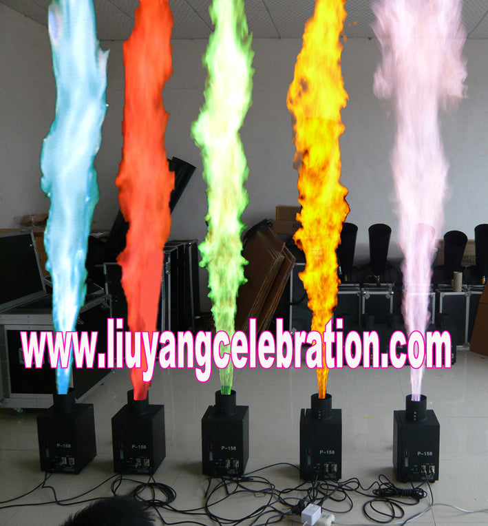 18A. Mini Flame projector stage special effect fire machine night club bar concert event disco