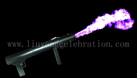 18GUN  Hand held cold color flame projector fire machine stage special effect