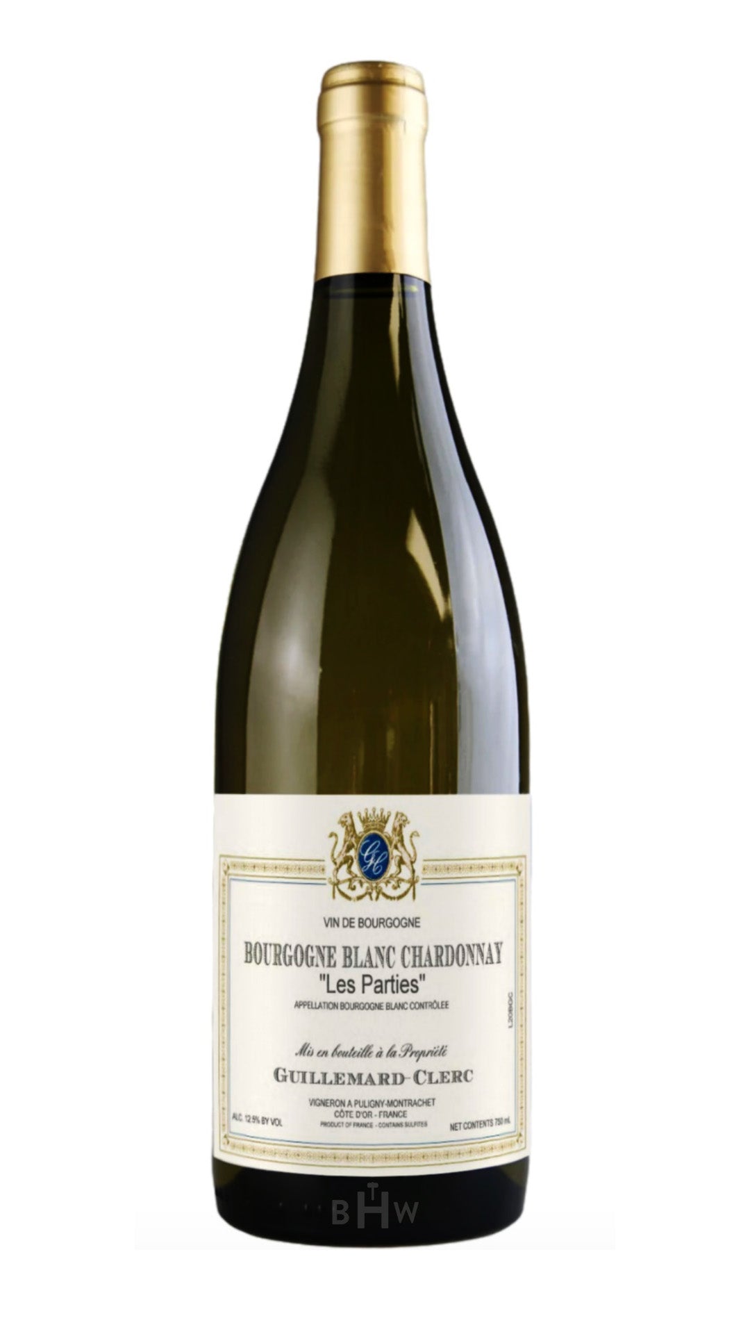 2022 Dom Guillemard Clerc Bourgogne Blanc 'Les Parties' Chardonnay