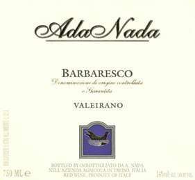 Ada Nada Barbaresco Valeirano 2010 93 pts