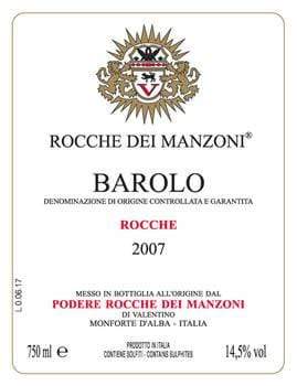 Rocche dei Manzoni Barolo 2009