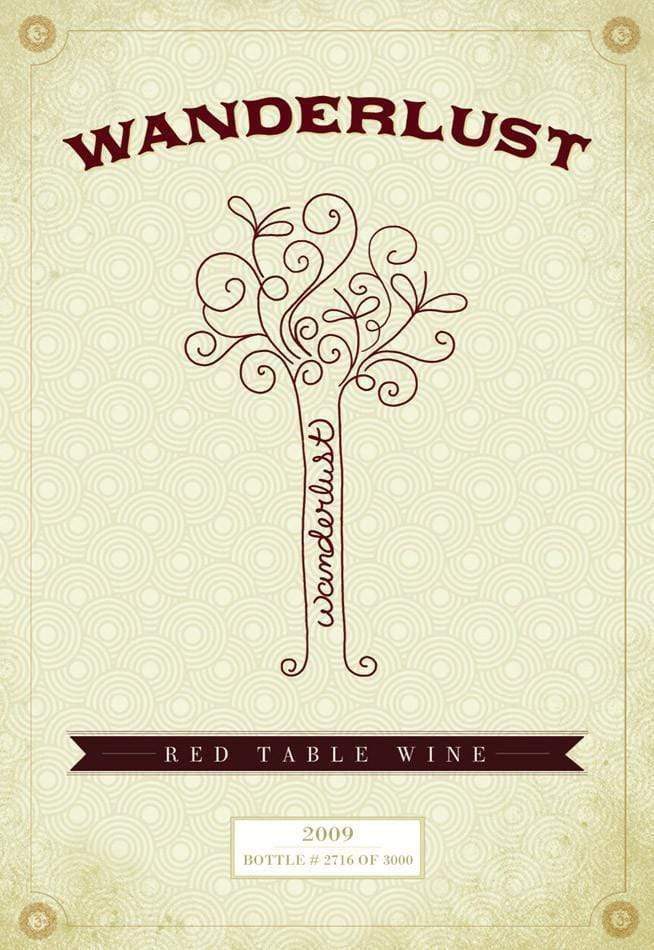 Wanderlust 2009 Red Wine Santa Ynez Valley