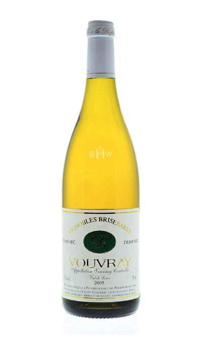 2005 Domaine Phillipe Brisbarre Vouvray Demi-Sec Chenin Blanc
