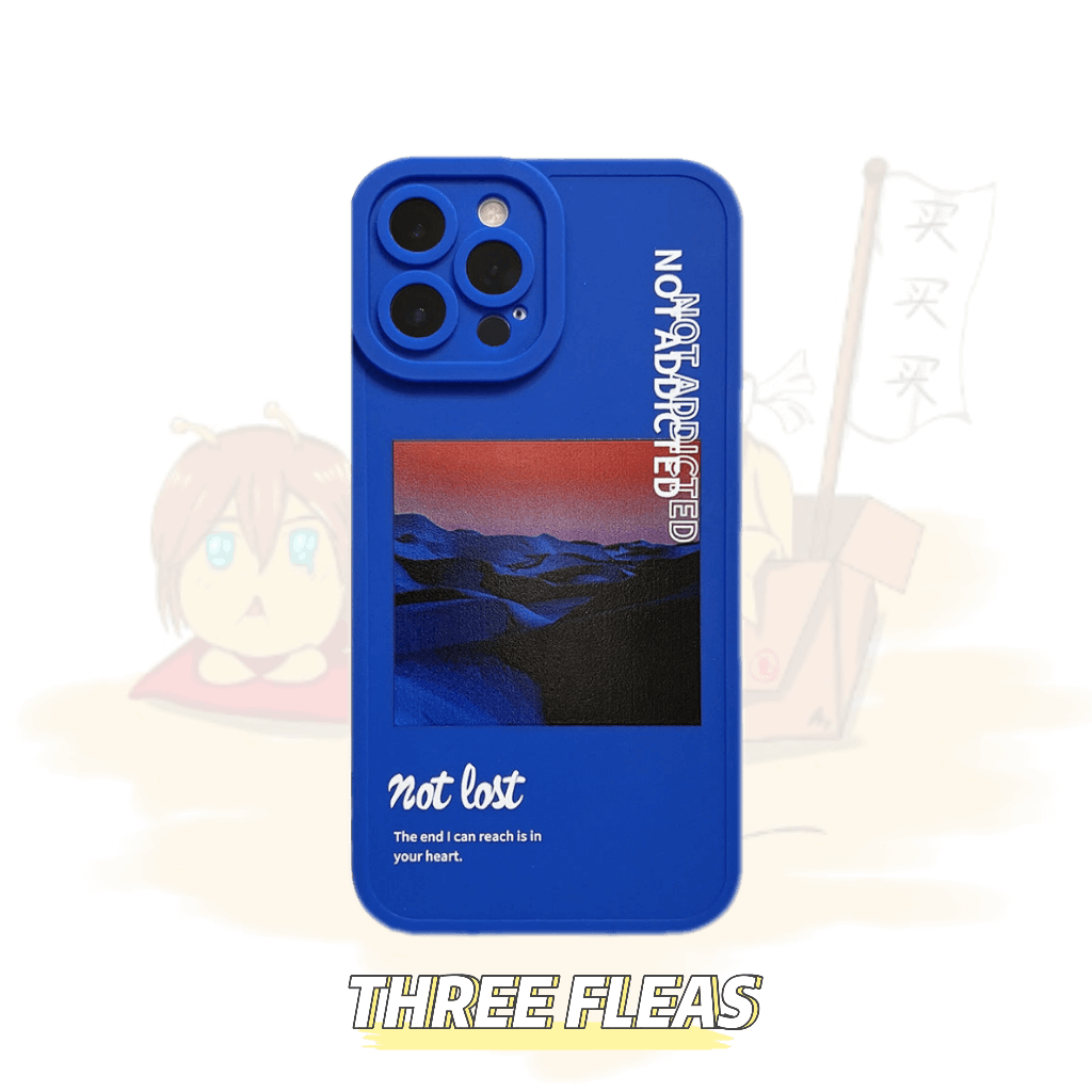「iPhone」Klein Blue Cover
