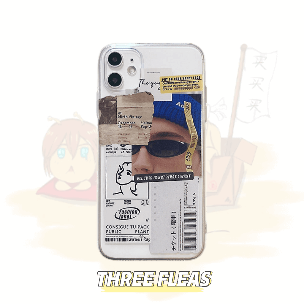 「iPhone」Unique Soft Case