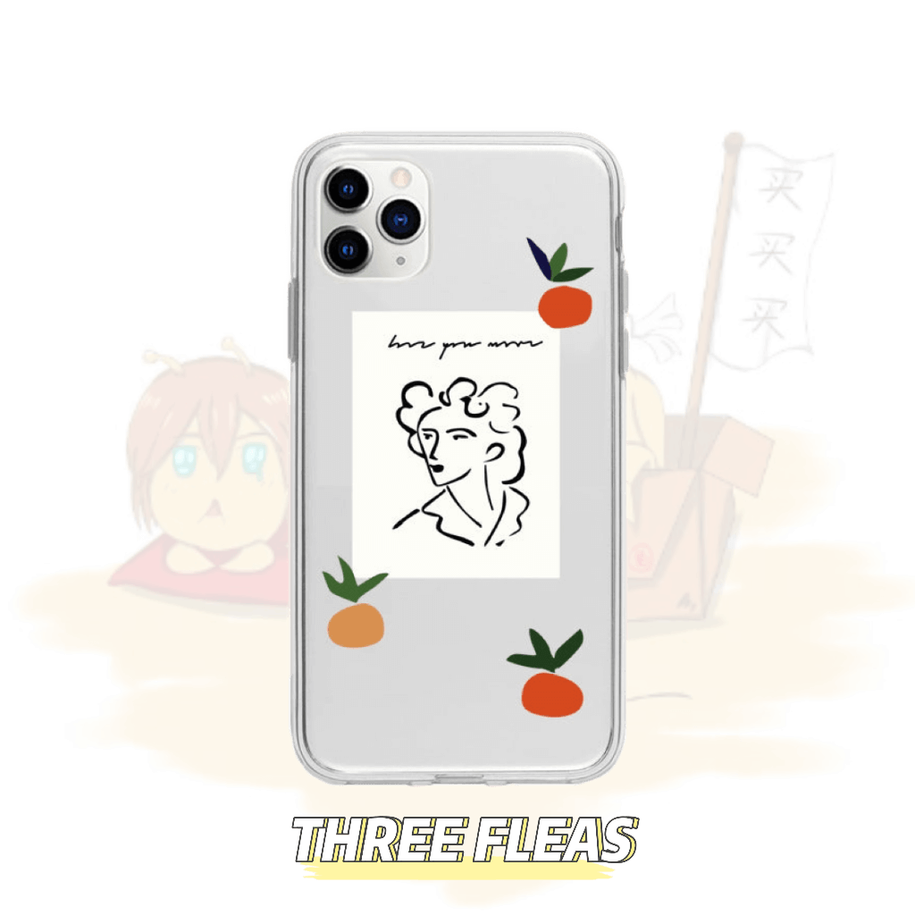 Artistic Transparent iPhone Case