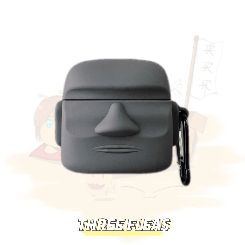 Stone Moai AirPods Case