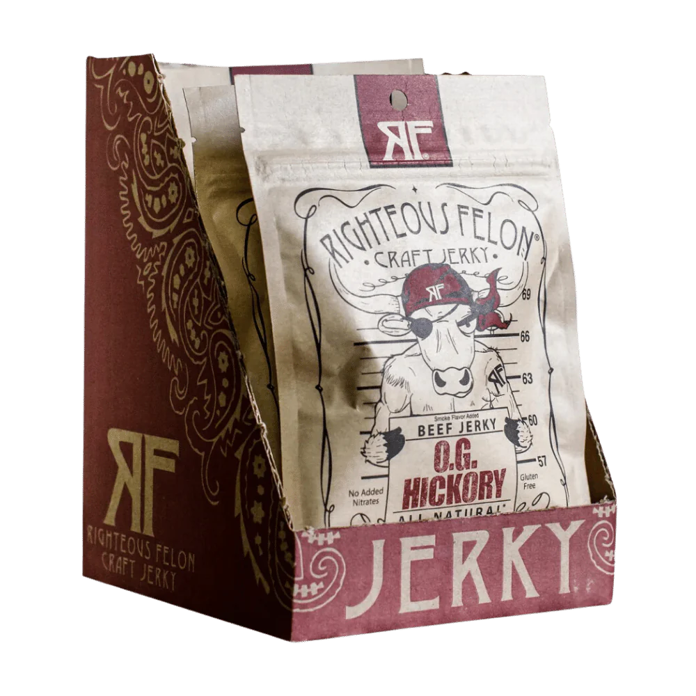O.G. Hickory Beef Jerky (8-pack)